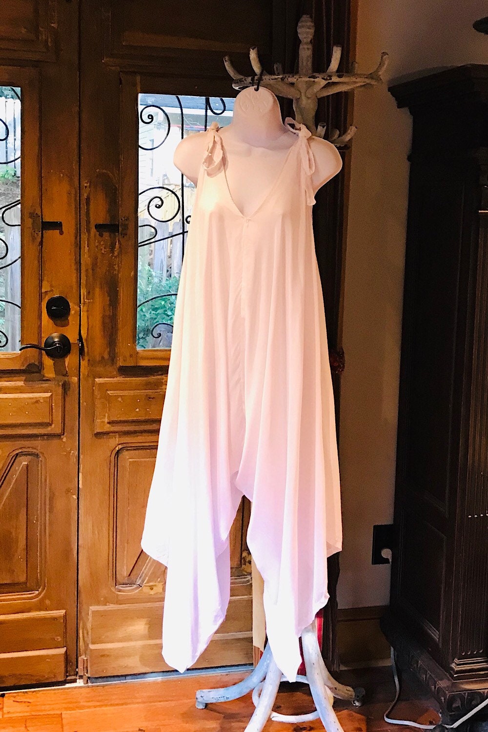 Boho Jumpsuit, Bohemian Clothing, Boho jumpsuit Harem Pants, Loose Yoga  Festival Pants, Wide Leg Hippie Jumpsuit, Summer Wedding Jumpsuit