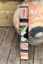 Wall totem Art, Totem Art, Reclaimed Wood Wall modern totem Rustic Mix Media, Sculpture Geometric Abstract County Cabin Farmhouse Beach Art