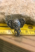 Elephant ring, Gift for her/Him Adjustable ring, Gold brass/Silver ring, Trendy jewelry, Festival Jewelry, Boho, Gypsi, Spiritual Ring