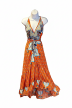 Ethnic, Gypsy, Hippie, Festival, Ruffle dress, additional view 5 from Ariel La Boutique
