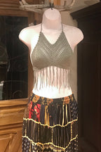 Crochet Bralette Top, Crochet Halter Top, Festival Crop Top, Festival Hippie Bralette, Boho Crop Top, Summer Beach Crochet Top, Festival Top