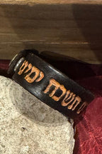 Leather Hebrew Bracelet, Kabbalah  If I forget you, Jerusalem I forget my right hand, Support Israel Jewish Bracelet,Spiritual Prayer