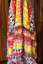 Boho Long Ruffle Dress, Hippie Dress, Open back Dress, Bohemian Festival Ethnic Dress, Boho Dress, Beach Halter Ruffle Boho Gypsy Dress