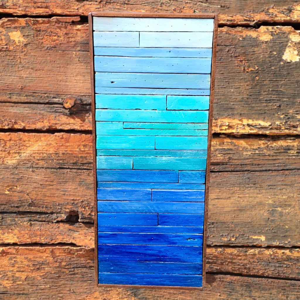 Wall Reclaimed Wood Art Decor, modern large Rustic Mix Media, Sculpture Geometric Abstract County Cabin 3d Mosaic Farmhouse Coastal Wall Art