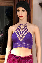 Crochet Bralette Top, Crochet Halter Top, Festival Crop Top, Festival Hippie Bralette, Boho Crop Top, Summer Beach Crochet Top, Festival Top