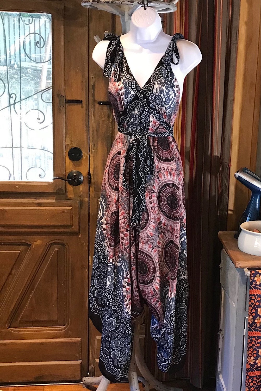 Boho Jumpsuit, Bohemian Clothing, Boho jumpsuit Harem Pants, Loose Yoga  Festival Pants, Wide Leg Women Festival Pants, Hippie Summer Romper