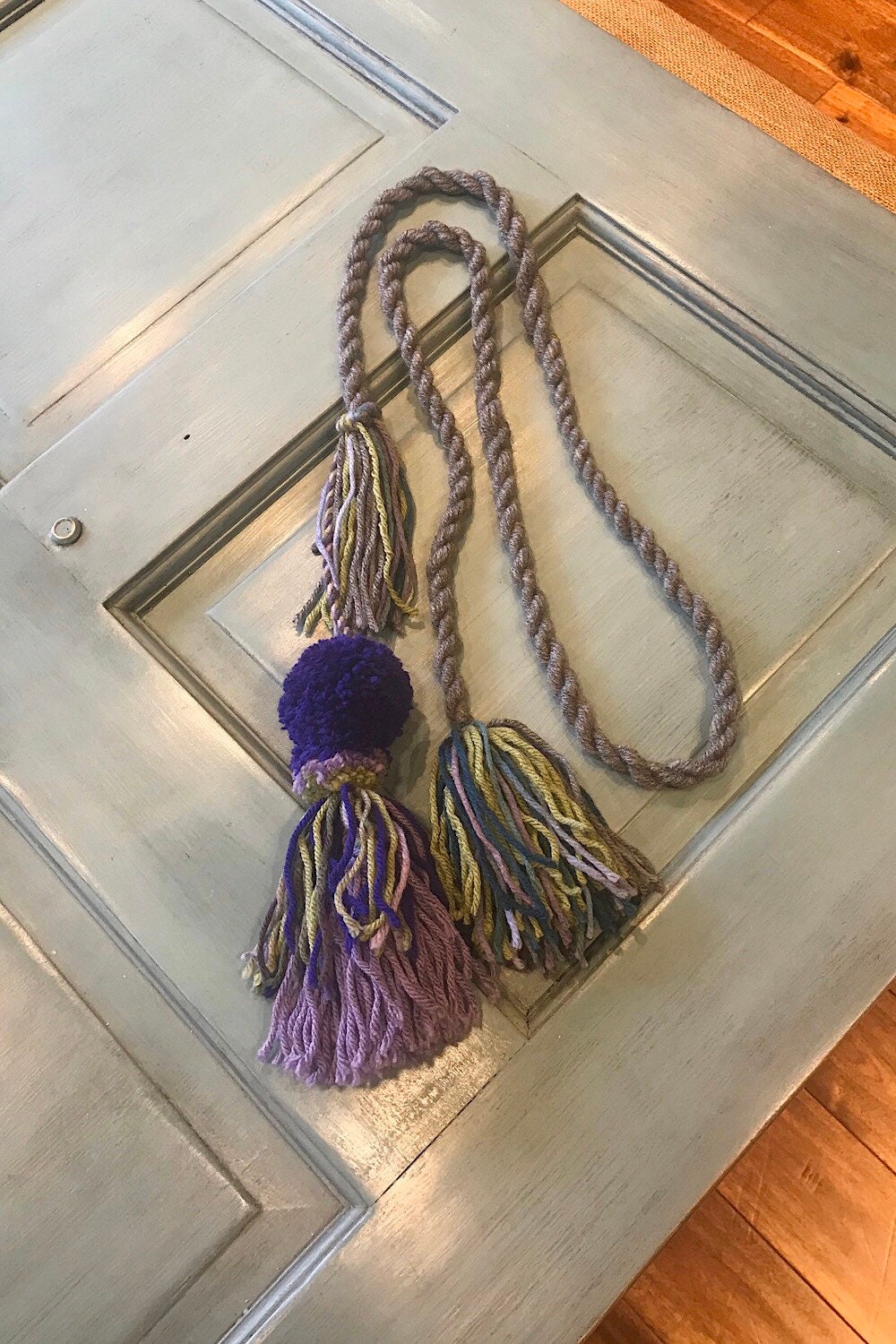 Boho festival Rope Belt Pom Pom Belt, Hippie Wrap Belly Dance Belt, Belly Chain Belts, Tassel Belts, Tribel Ethnic Rope Adjustable Belt
