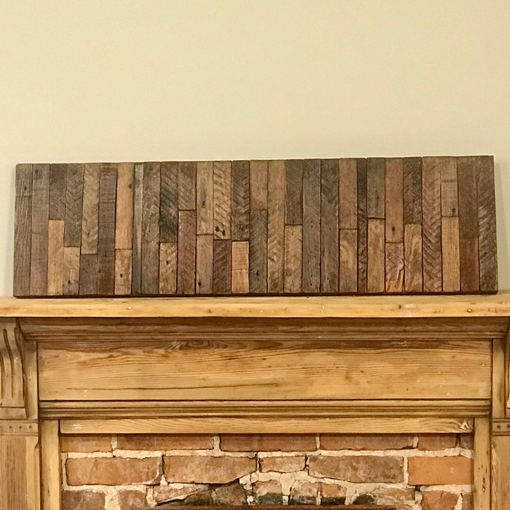 Wall Reclaimed Wood Art Decor, modern large Rustic Mix Media, Sculpture Geometric Abstract County Cabin 3d Mosaic Farmhouse Coastal Wall Art