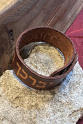 Leather Hebrew Bracelet, Kabbalah  May the Lord bless you and keep you Leather Bracelet,Support Israel Jewish Bracelet,Spiritual Prayer