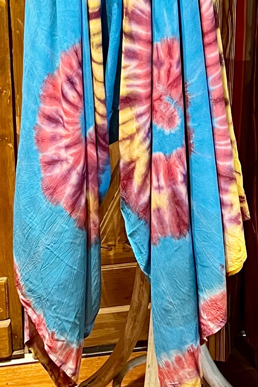 Boho Tie Dye Jumpsuit, Bohemian Clothing, Boho jumpsuit Harem Pants, Loose Yoga  Festival Pants, Wide Leg Women Festival Pants, Hippie Pants