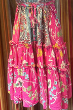 Boho Ruffle Dress, Hippie Dress, Open back Dress, Bohemian Festival Ethnic Dress, Boho Dress, Beach Halter Ruffle Dress Gypsy Boho Dress
