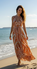 Ethnic, Gypsy, Hippie, Festival, Ruffle dress from Ariel La Boutique