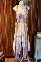 Boho Tie Dye Jumpsuit, Bohemian Clothing, Boho jumpsuit Harem Pants, Loose Yoga  Festival Pants, Wide Leg Women Festival Pants, Hippie Pants