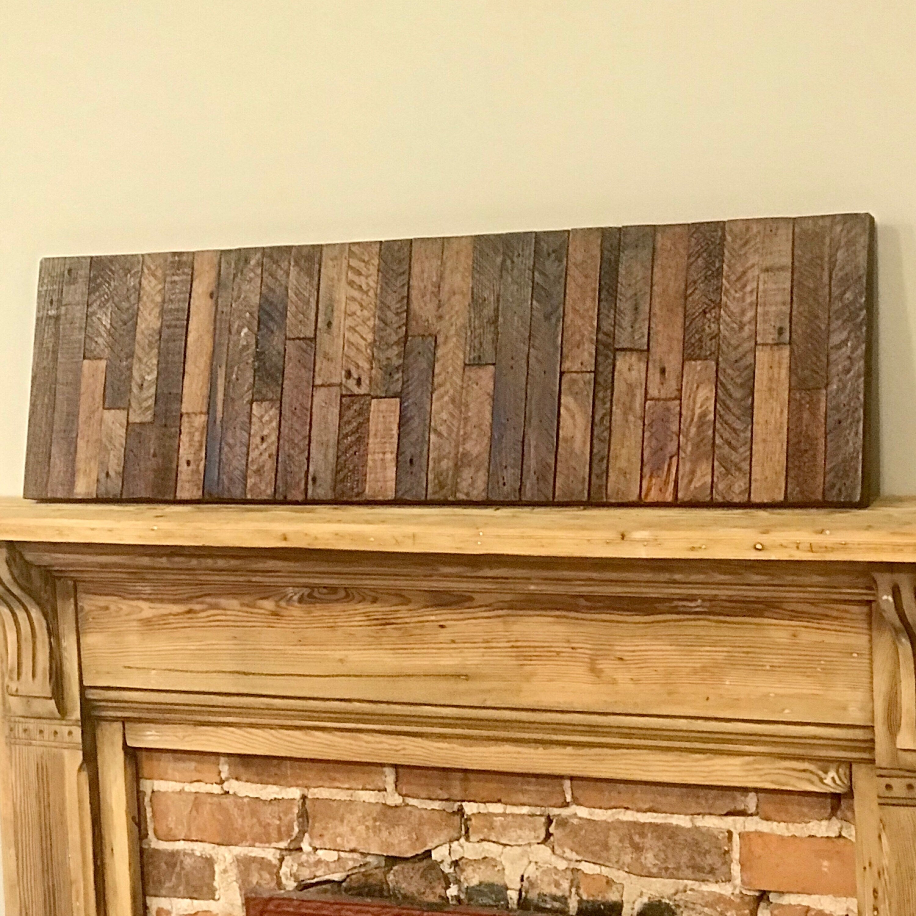 Wall Reclaimed Wood Art Decor, modern large Rustic Mix Media, Sculpture Geometric Abstract County Cabin 3d Mosaic Farmhouse Coastal Wall Art