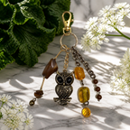 Owl, Chain keychain, additional view 8 from Ariel La Boutique