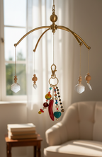 Beaded, Chain keychain, additional view 3 from Ariel La Boutique