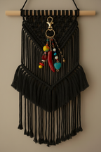 Beaded, Chain keychain, additional view 1 from Ariel La Boutique