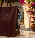 Decorative Beaded Bag Charm Accessory