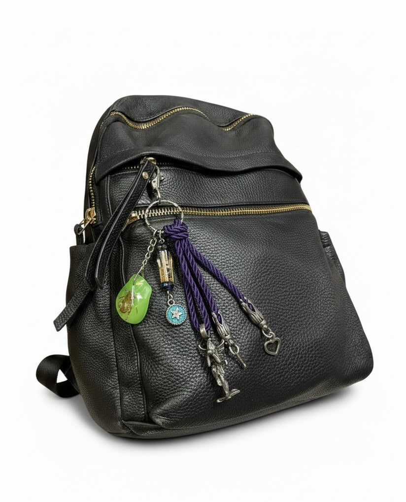 Whimsical Fairy Bag Charm Decorative Keychain Accessory