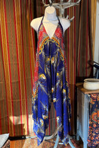 Boho Jumpsuit, Bohemian Clothing, Boho jumpsuit Harem Pants, Loose Yoga  Festival Pants, Wide Leg Women Festival Pants, Hippie Summer Romper