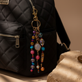 Beaded, Chain keychain from Ariel La Boutique
