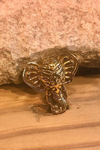 Elephant ring, Gift for her/Him Adjustable ring, Gold brass/Silver ring, Trendy jewelry, Festival Jewelry, Boho, Gypsi, Spiritual Ring