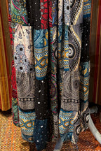 Boho long Skirt, Patchwork Long Maxi Skirt, Bohemian Boho Chic Festival Skirt, Ethnic Hippie Summer One Size Feminine Long Skirt, Boho SkIrt