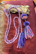 Boho festival Rope Belt Pom Pom Belt, Hippie Wrap Belly Dance Belt, Belly Chain Belts, Tassel Belts, Tribel Ethnic Rope Adjustable Belt