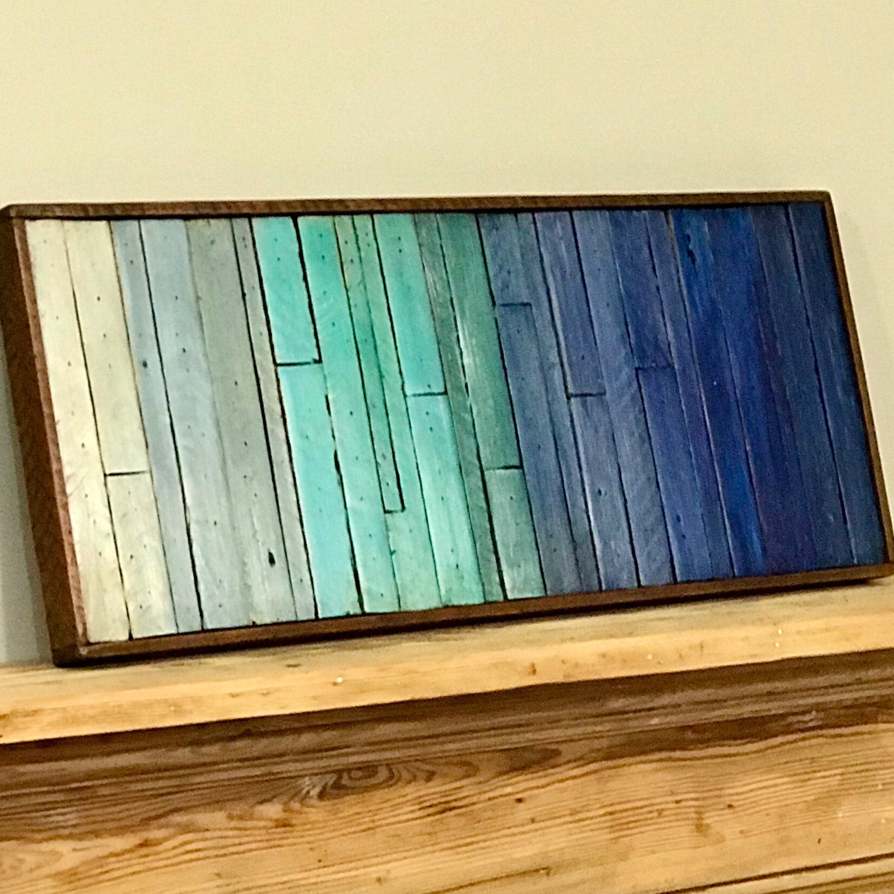 Wall Reclaimed Wood Art Decor, modern large Rustic Mix Media, Sculpture Geometric Abstract County Cabin 3d Mosaic Farmhouse Coastal Wall Art