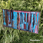 Wall Reclaimed Wood Art Decor, modern Rustic large Mix Media, Sculpture Geometric Abstract County Cabin 3d Mosaic Farmhouse Coastal Wall Art