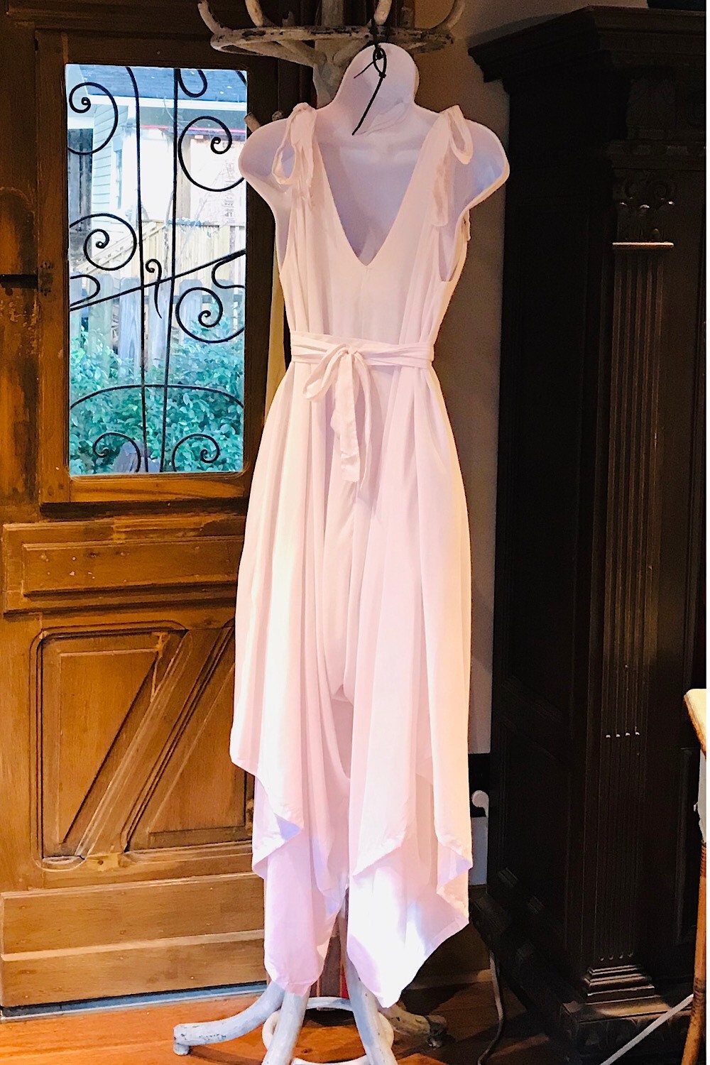 Boho Jumpsuit, Bohemian Clothing, Boho jumpsuit Harem Pants, Loose Yoga  Festival Pants, Wide Leg Hippie Jumpsuit, Summer Wedding Jumpsuit