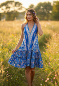 Ethnic, Gypsy, Hippie, Festival, Ruffle dress, additional view 1 from Ariel La Boutique