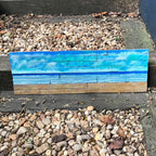 Wall Reclaimed Wood Art Decor, modern large Rustic Mix Media, Sculpture Geometric Abstract County Cabin Beach Farmhouse Coastal Wall Art