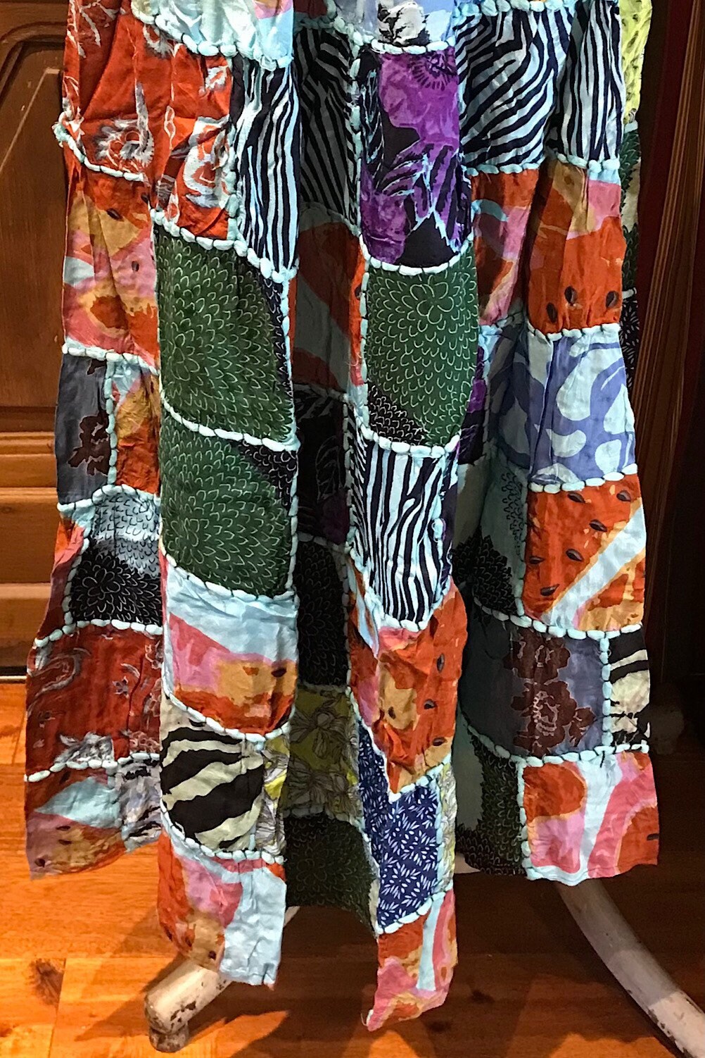 Boho long Skirt, Patchwork Long Maxi Skirt, Bohemian Boho Chic Festival Skirt, Ethnic Hippie Summer One Size Feminine Long Skirt, Boho SkIrt