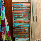 Wall Reclaimed Wood Art Decor, modern Rustic large Mix Media, Sculpture Geometric Abstract County Cabin 3d Mosaic Farmhouse Coastal Wall Art