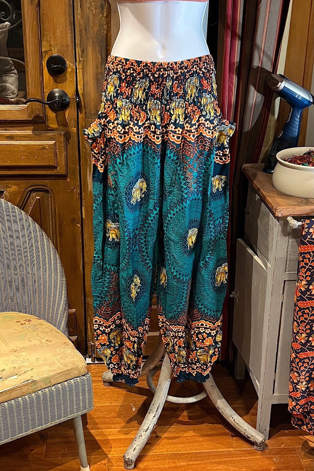 Harem Pants, Boho Festival Buddha Pants, Yoga Pants, Flow Pants, women Pants, Festival Pants, Elephant Pants, Hippie Pants, Beach Pants