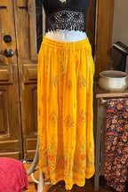 Sequined, Ethnic, Hippie, Festival, Bohemian skirt, additional view 6 from Ariel La Boutique
