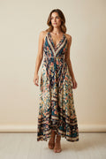 Ethnic, Gypsy, Hippie, Festival, Ruffle dress, additional view 9 from Ariel La Boutique