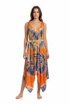 Tie Dye, Hippie, Festival, Om, Bohemian pants, additional view 1 from Ariel La Boutique