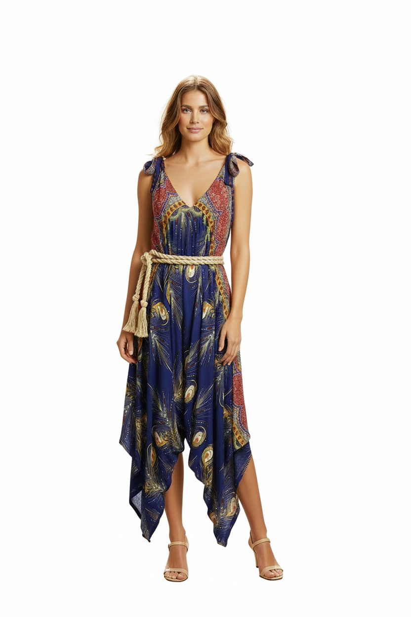 Boho Jumpsuit, Bohemian Clothing, Boho jumpsuit Harem Pants, Loose Yoga  Festival Pants, Wide Leg Women Festival Pants, Hippie Summer Romper