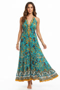 Ethnic, Gypsy, Hippie, Festival, Ruffle dress, additional view 5 from Ariel La Boutique