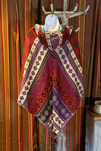 Festival hooded poncho, unisex one size woolen blend Festival Boho Woven, center pocket Hippie Bohemian Ethnic festival Gypsy Poncho