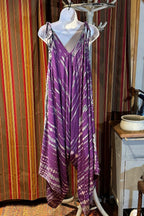 Boho Tie Dye Jumpsuit, Bohemian Clothing, Boho jumpsuit Harem Pants, Loose Yoga Festival Pants, Wide Leg Women Festival Pants, Hippie Pants