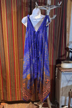 Boho Rayon Jumpsuit: Harem Yoga Festival Pants