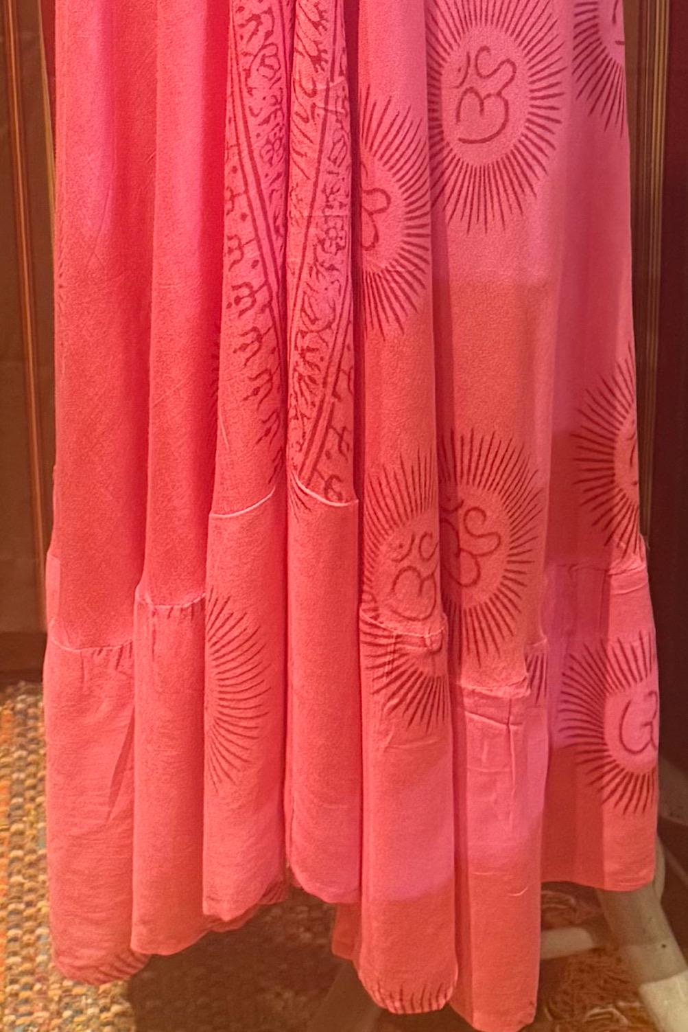 Boho Long Ruffle Dress, Hippie Dress, Open back Dress, Bohemian Festival Ethnic Dress, Boho Dress, Beach Halter Ruffle Boho Gypsy Dress