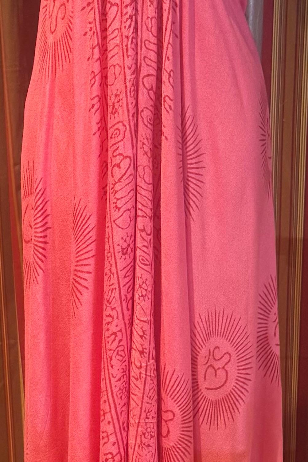 Boho Long Ruffle Dress, Hippie Dress, Open back Dress, Bohemian Festival Ethnic Dress, Boho Dress, Beach Halter Ruffle Boho Gypsy Dress