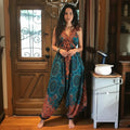 Boho Jumpsuit, Bohemian Clothing, Boho jumpsuit Harem Pants, Loose Yoga Festival Pants, Wide Leg Women Festival Pants, Hippie Summer Romper