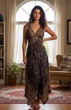 Boho Jumpsuit, Bohemian Clothing, Boho jumpsuit Harem Pants, Loose Yoga Festival Pants, Wide Leg Women Festival Pants, Hippie Summer Romper