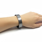Stainless Steel Hebrew Cuf Bracelet, Kabbalah Shema Israel Cuf ,Support Israel Jewish adjustable Bracelet,Spiritual Prayer Cuf Bracelet