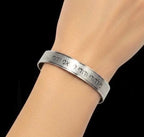 Stainless Steel Hebrew Cuf Bracelet I am my Beloved’s and my Beloved is mine Kabbalah, Jewish Spiritual Biblical, Support Israel Bracele